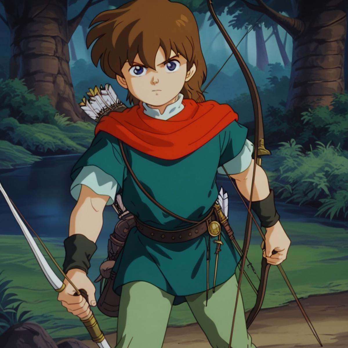 weapon,  1boy,  solo on Tensor.Art