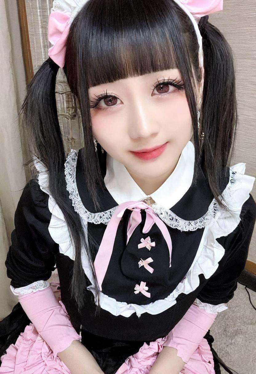 masterpiece,  best quality,  jirai kei on Tensor.Art