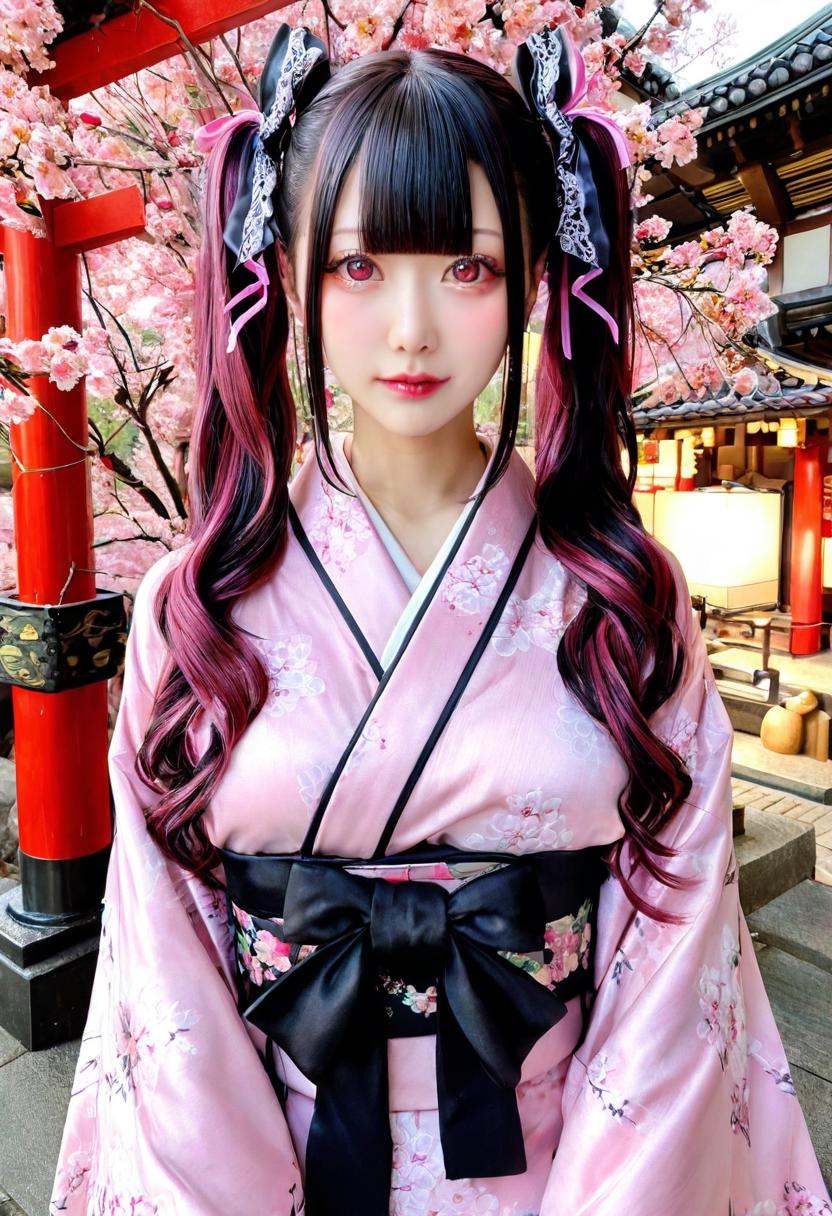 jirai kei,  jiraikei face,  a woman on Tensor.Art