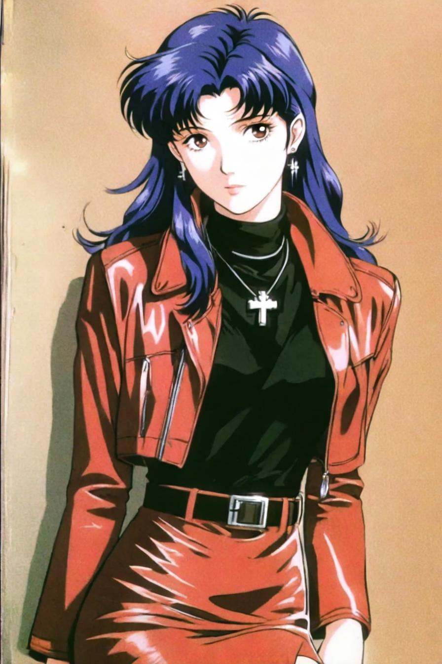 brown eyes,  blue hair,  jewelry on Tensor.Art