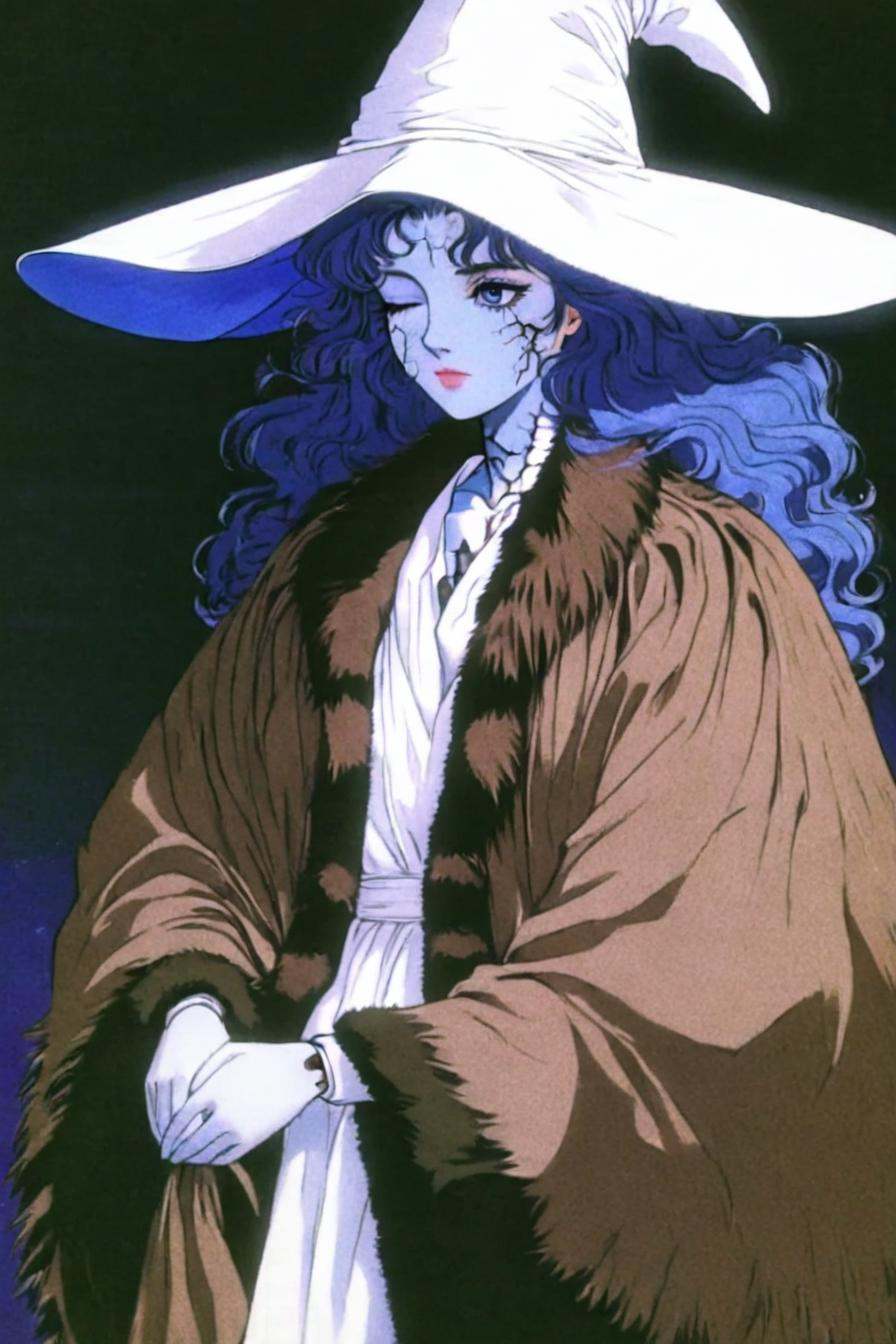RnnDef,  blue eyes,  one eye closed on Tensor.Art
