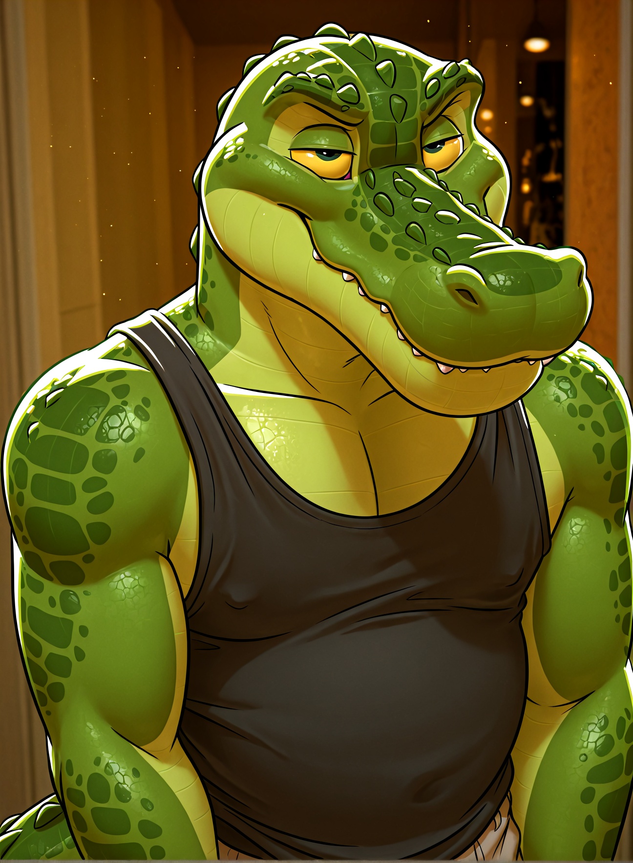 1boy,  Gus,  alligator on Tensor.Art