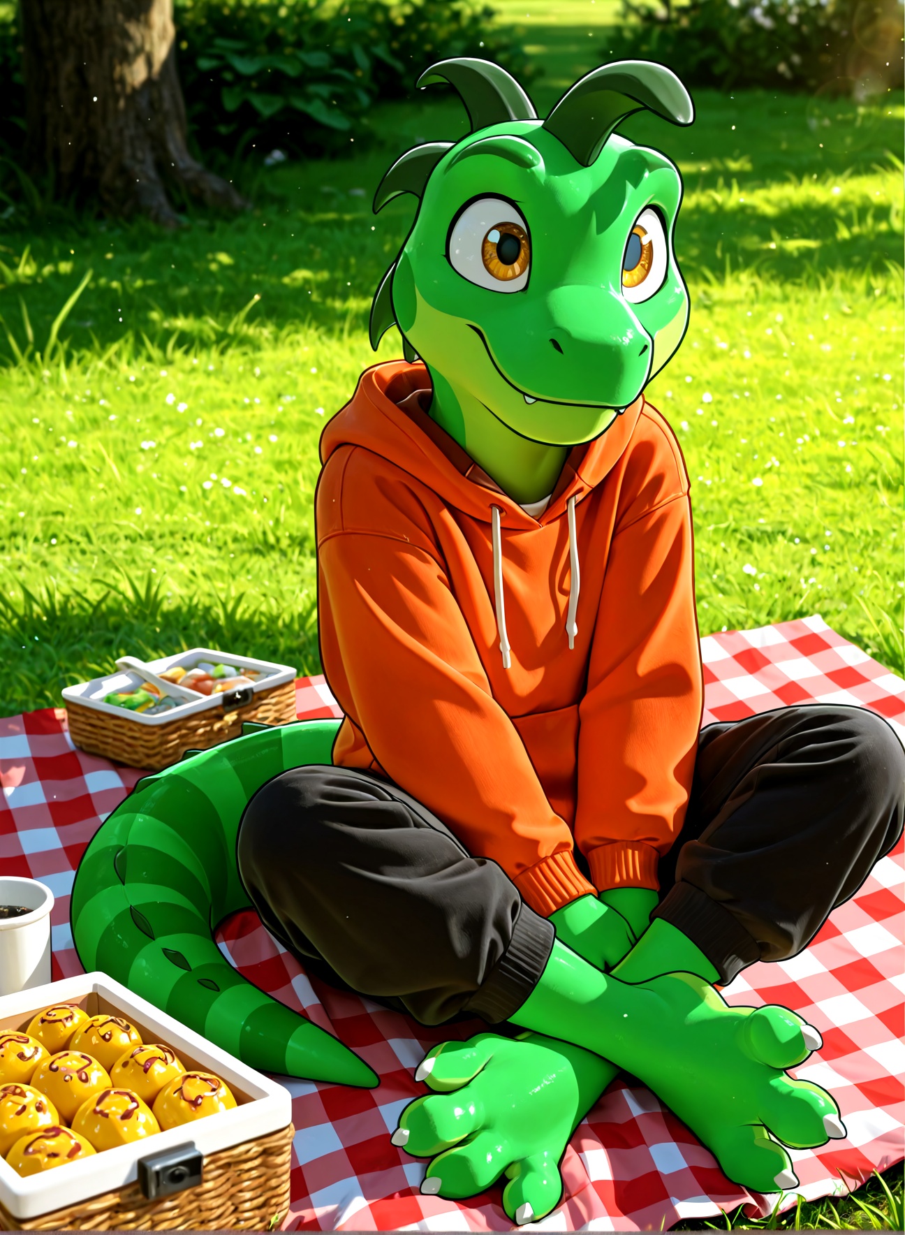 Nacho iguana,  scalie,  scales on Tensor.Art