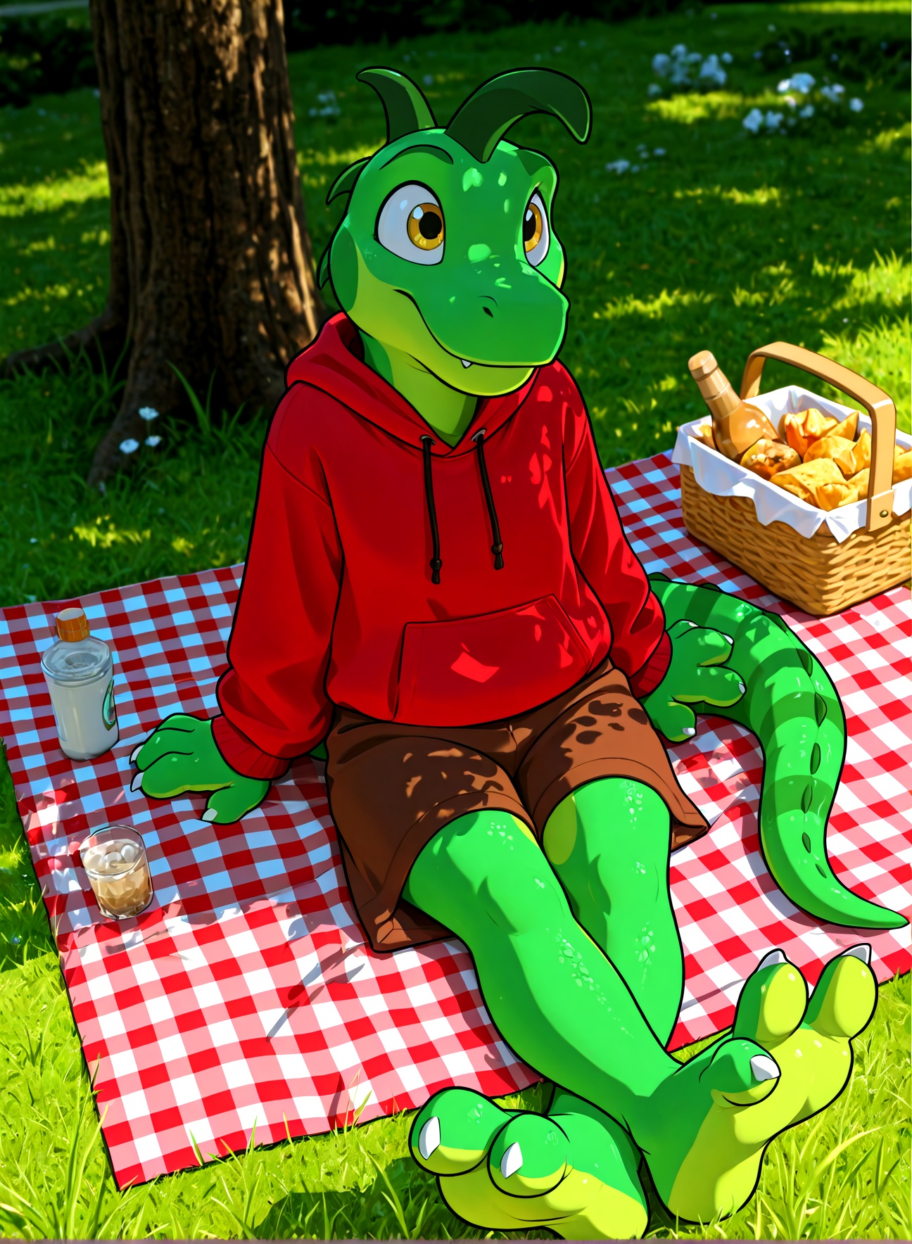 Nacho iguana,  scalie,  scales on Tensor.Art