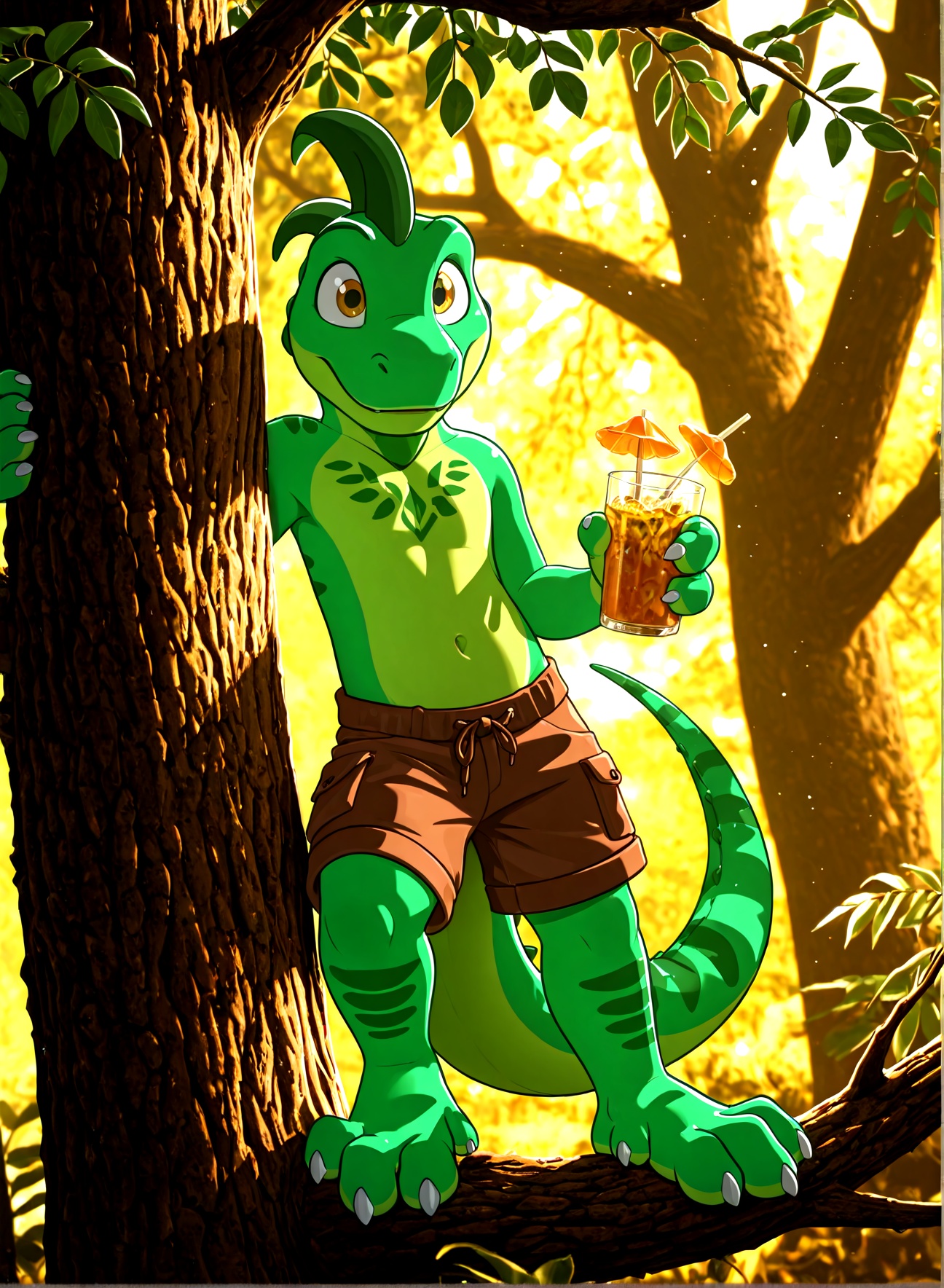 Nacho iguana,  scalie,  scales on Tensor.Art