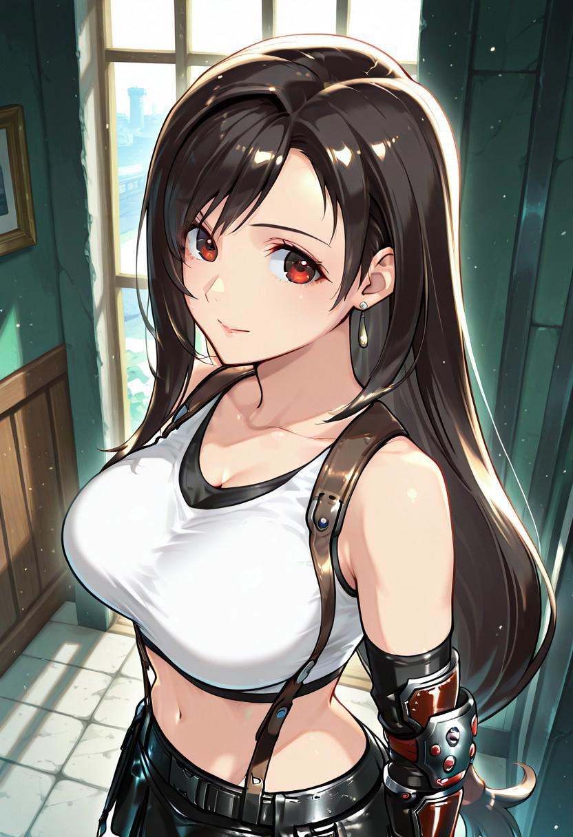 seuraisag0,  tifa lockhart,  ((((masterpeice on Tensor.Art