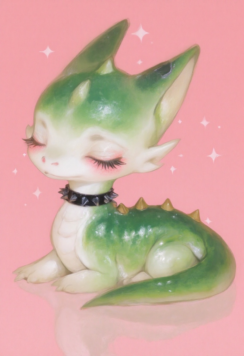 m1sty_style ,  cute female,  glossy on Tensor.Art