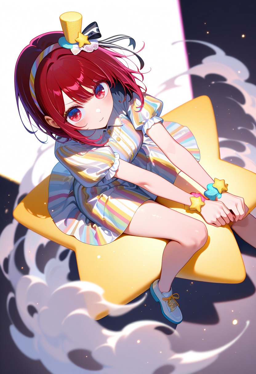 1girl,  solo,  arima kana \(oshi no ko\) on Tensor.Art