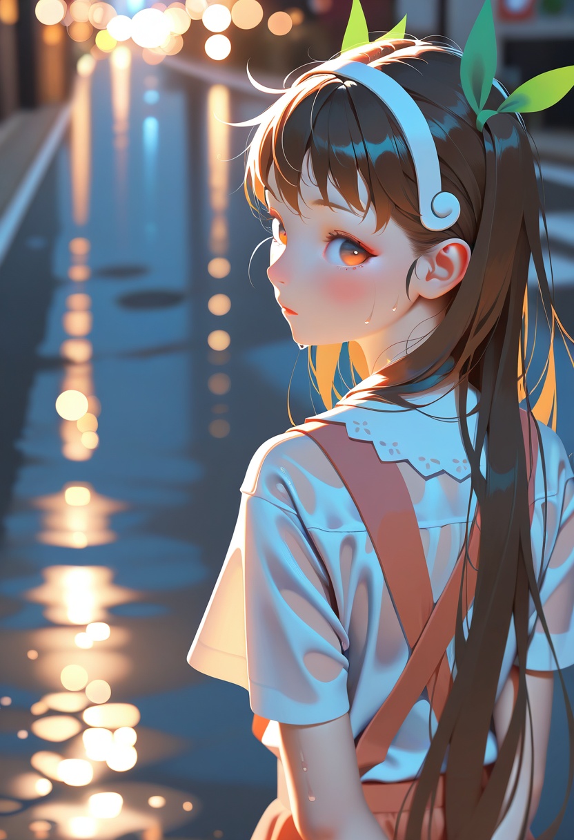 vofan,  1girl,  hachikuji_mayoi \(monogatari\) on Tensor.Art