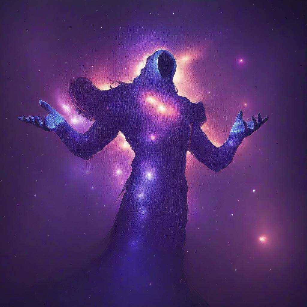 Cool cosmic entity design,  cosmic Entity,  Solo on Tensor.Art