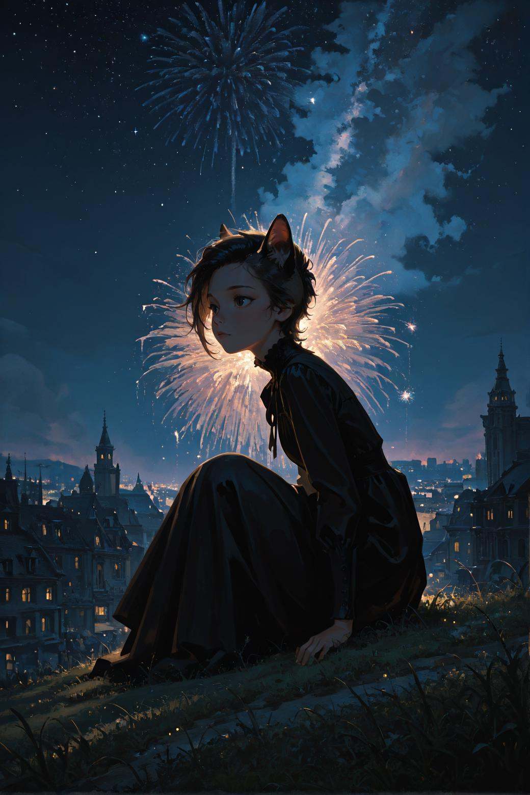 solo,  ((scenery)),  detailed background on Tensor.Art