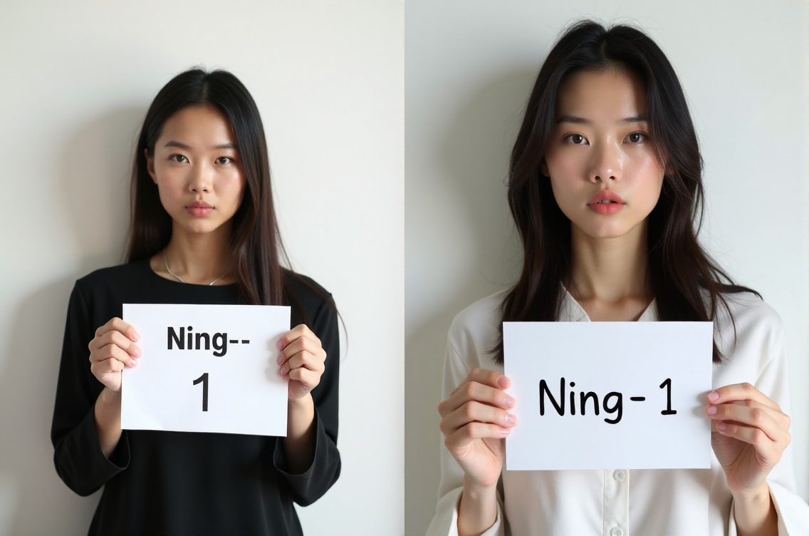 portrait of Ning,  serious,  calm on Tensor.Art