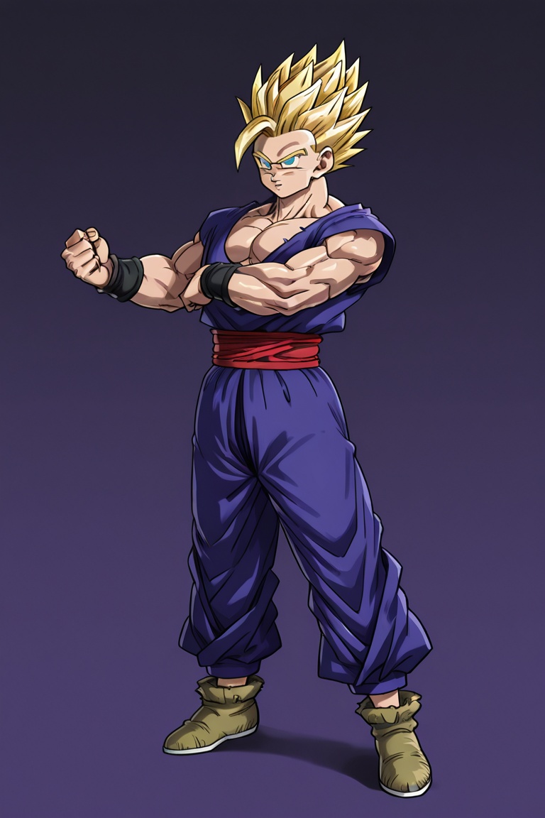 DBSSHSSGohan,  1boy,  spiked hair on Tensor.Art
