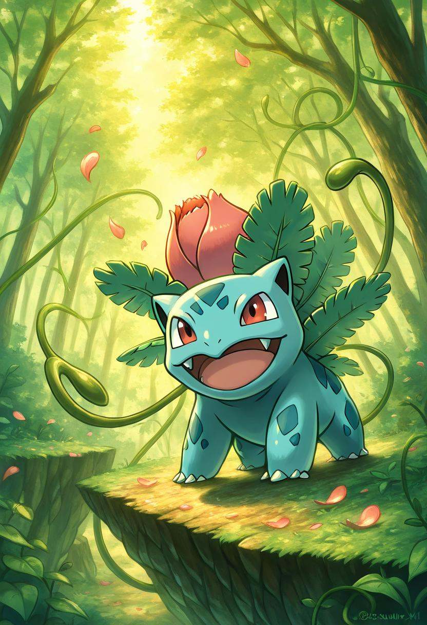 masterpiece,  best quality,  zzIvysaur on Tensor.Art