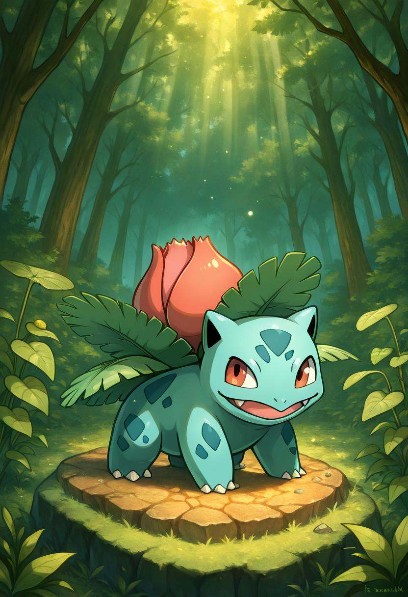 masterpiece,  best quality,  zzIvysaur on Tensor.Art