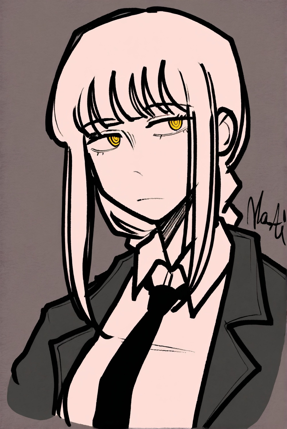 chainsaw man,  makima \(chainsaw man\),  1girl on Tensor.Art