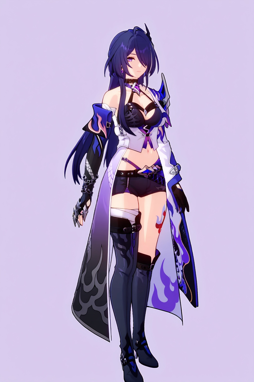 acheron \(honkai: star rail\),  huangquan,  1girl on Tensor.Art