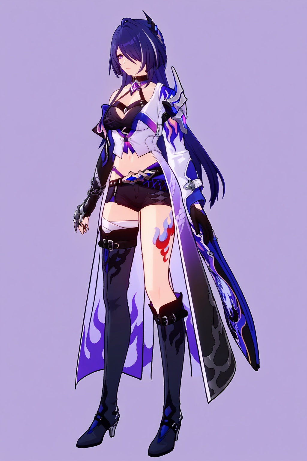 acheron \(honkai: star rail\),  huangquan,  1girl on Tensor.Art