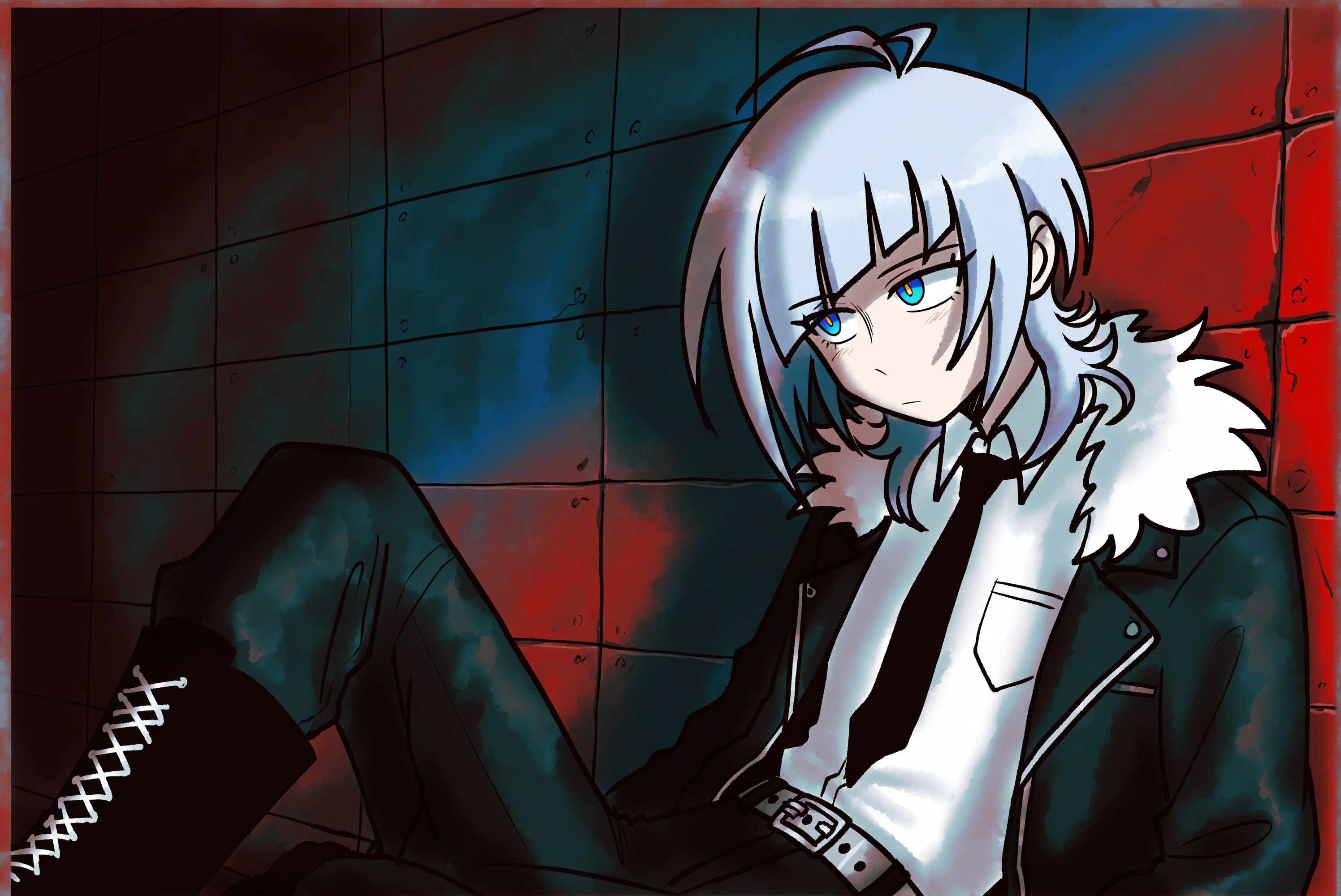 solo,  white shirt,  buttoned shirt on Tensor.Art