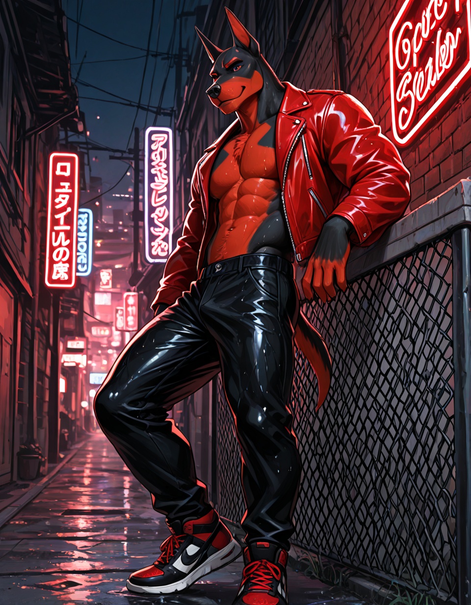 male,  male furry,  male solo on Tensor.Art