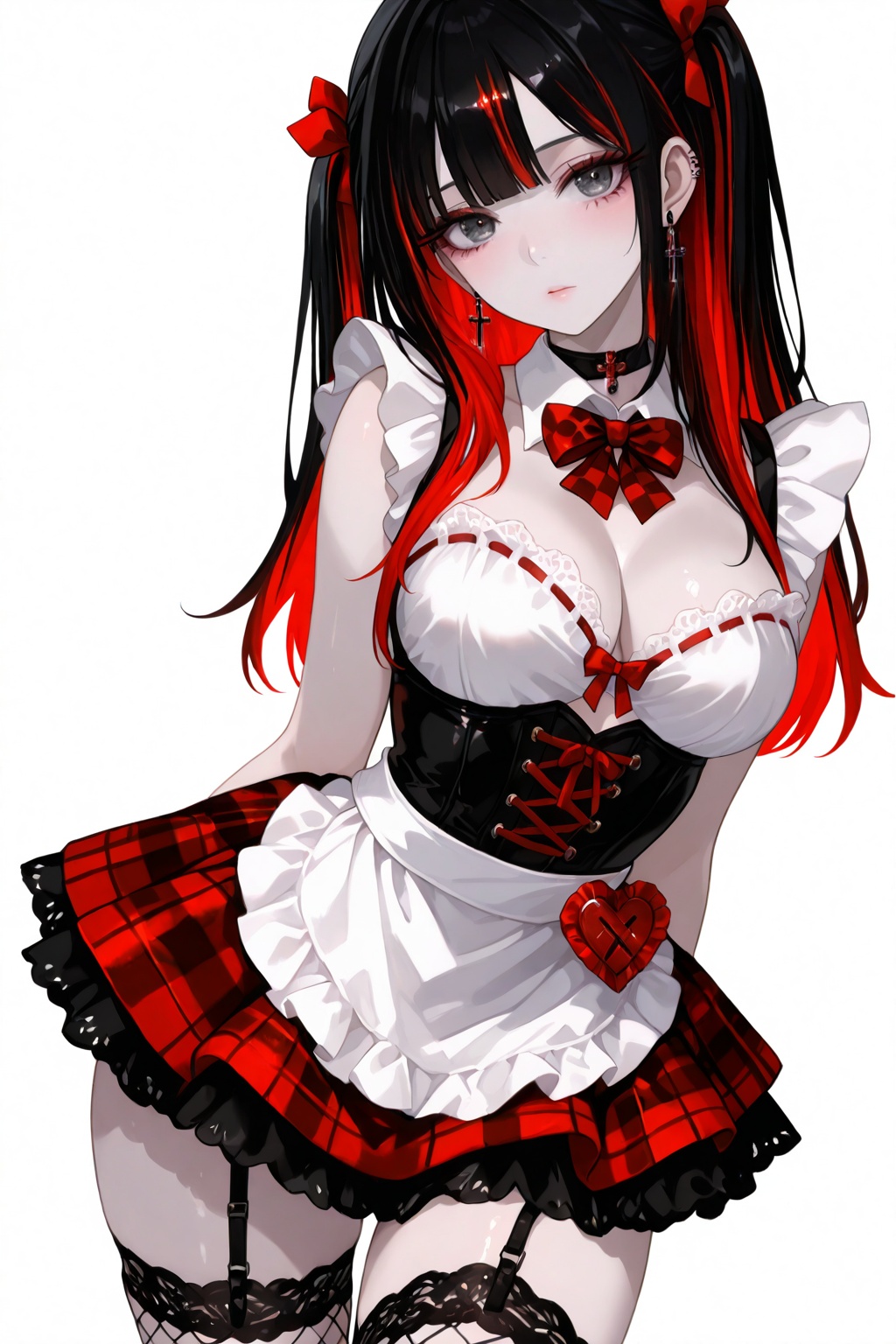alone girl,  solo,  long hair on Tensor.Art