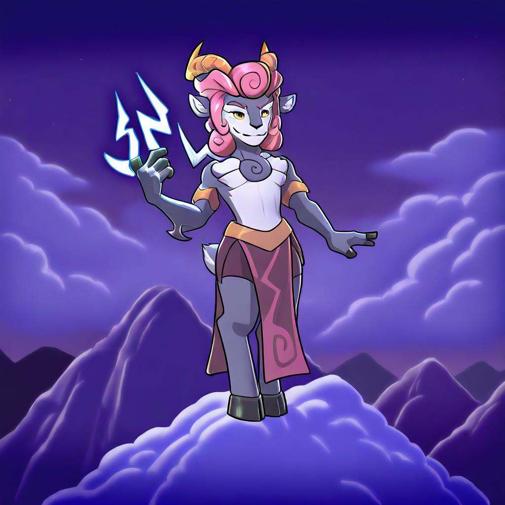 Absa(character),  female,  anthro on Tensor.Art