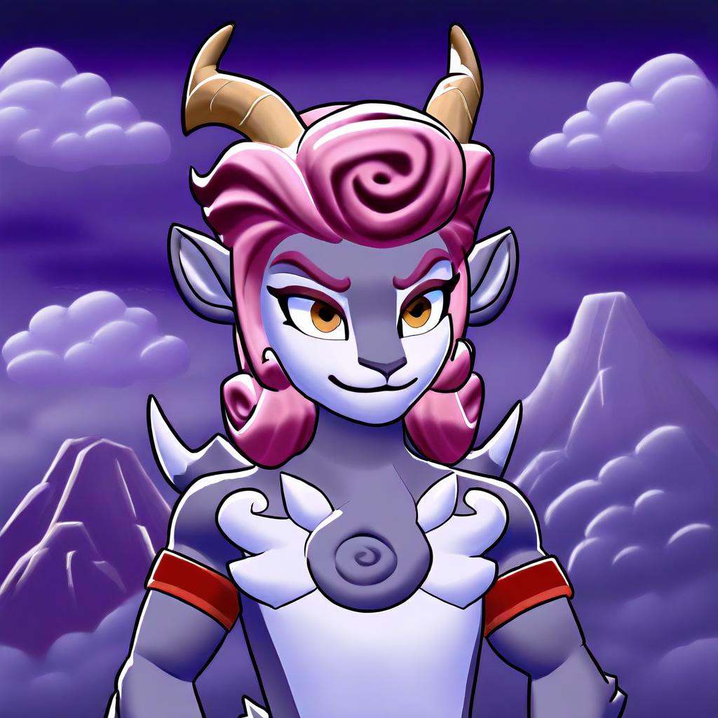 Absa(character),  female,  anthro on Tensor.Art