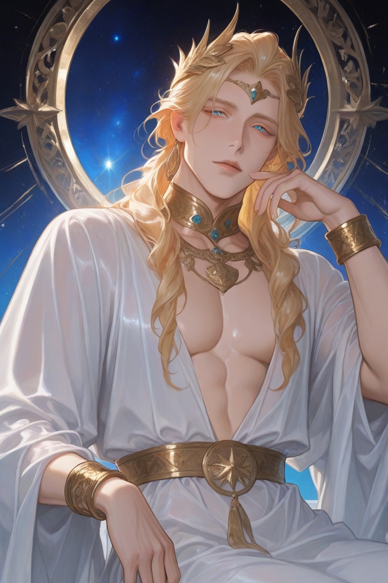 (((Mature ***** male,  solo))),  ethereal on Tensor.Art