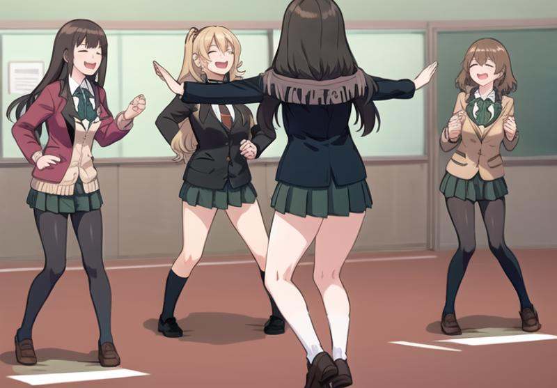 prattkeeping,  long hair,  smile on Tensor.Art