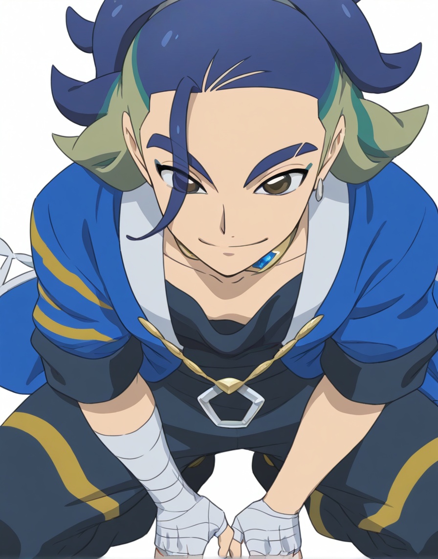 (anime coloring,  anime screenshot) AdamanILXL,  1boy on Tensor.Art