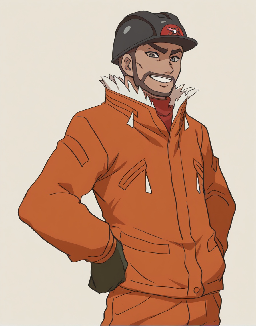 (anime coloring,  anime screenshot) PeonyPkmnILXL,  1boy on Tensor.Art