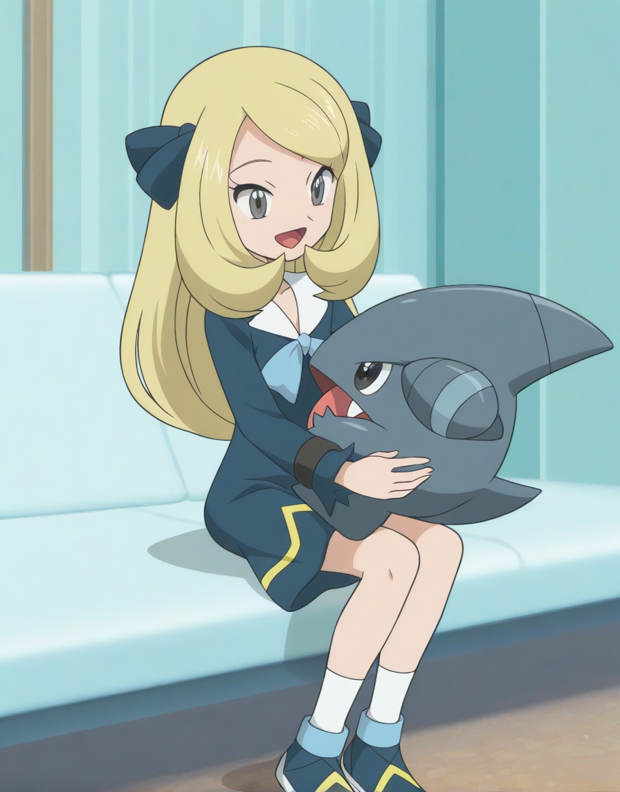 (anime coloring,  anime screenshot) CynthiaYoungILXL,  1girl on Tensor.Art