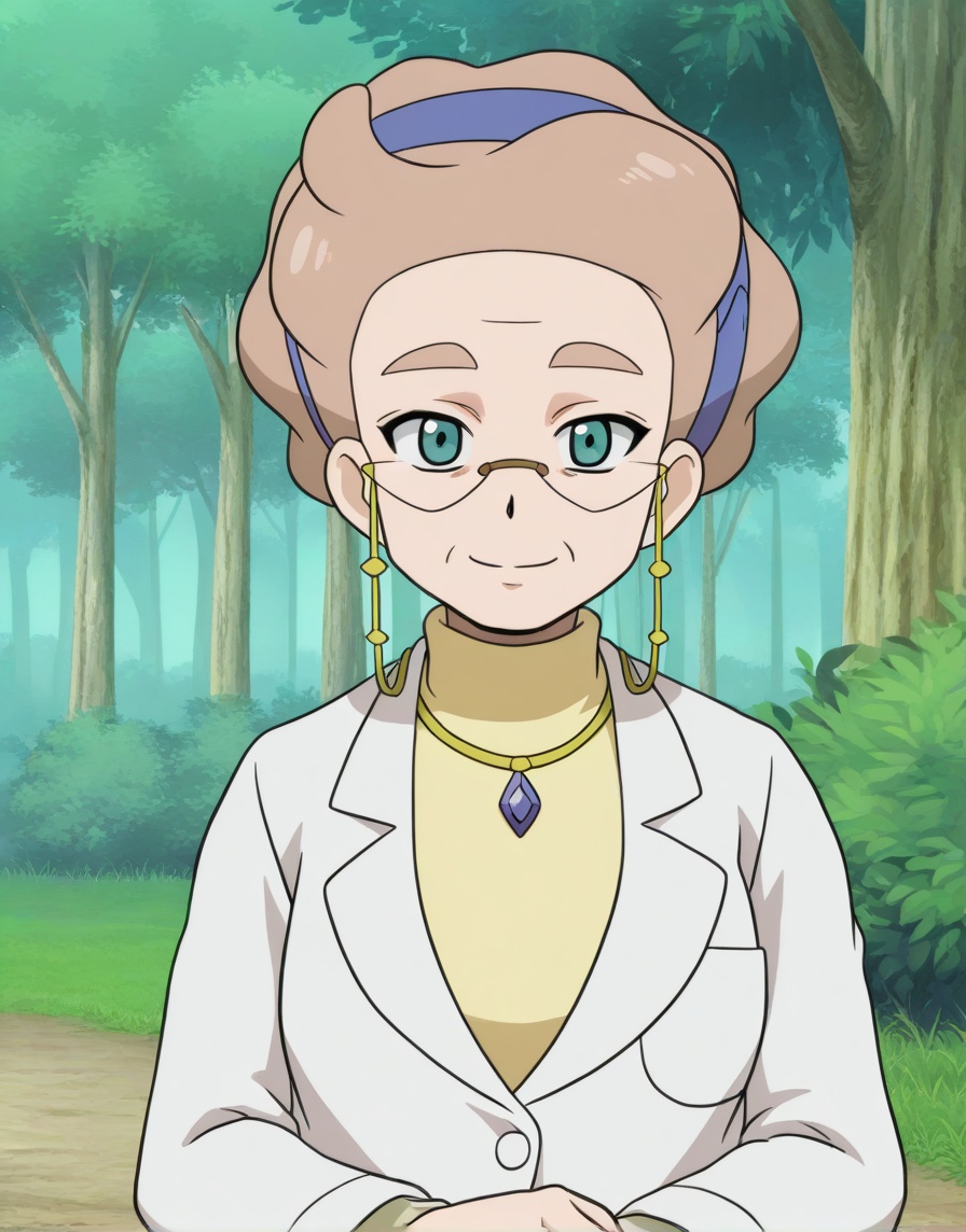 (anime coloring,  anime screenshot) MagnoliaPkmnILXL,  glasses on Tensor.Art