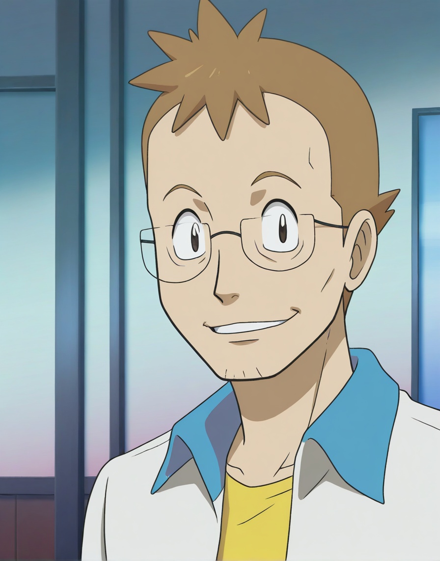 (anime coloring,  anime screenshot) 1boy,  ElmPkmnILXL on Tensor.Art