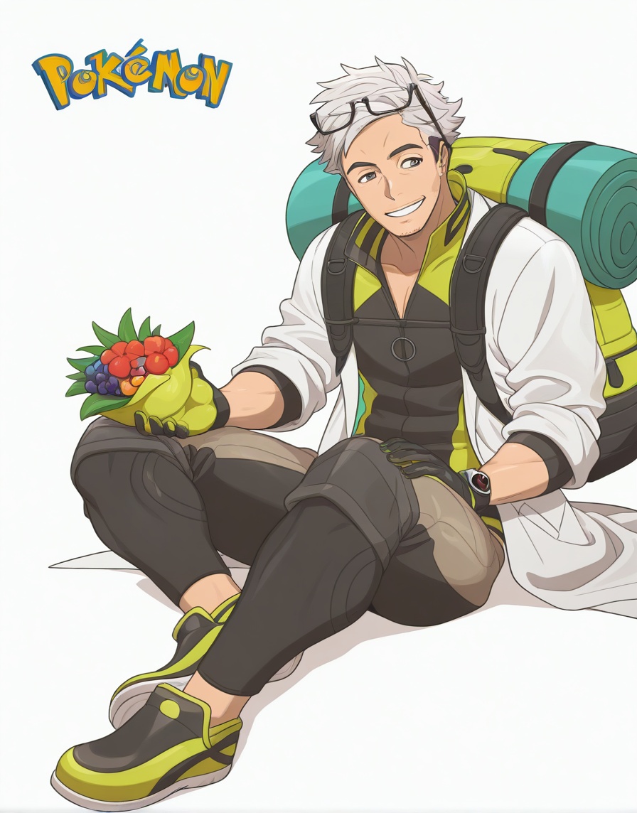 (anime coloring,  anime screenshot) ILXLWillowPkmn,  1boy on Tensor.Art