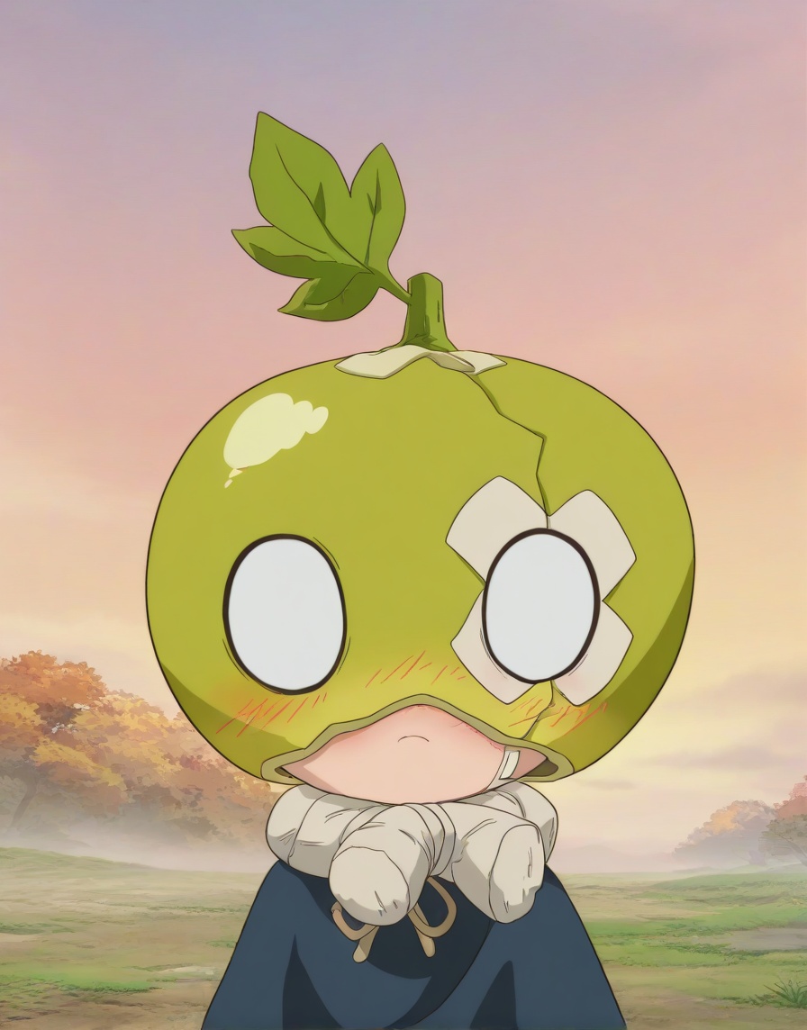 (anime coloring,  anime screenshot) Suika2ILXL,  bandages on Tensor.Art