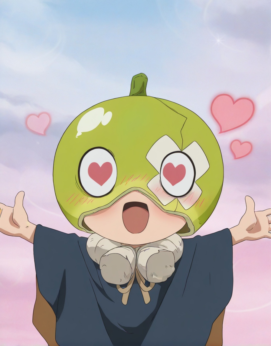 (anime coloring,  anime screenshot) Suika2ILXL,  heart on Tensor.Art