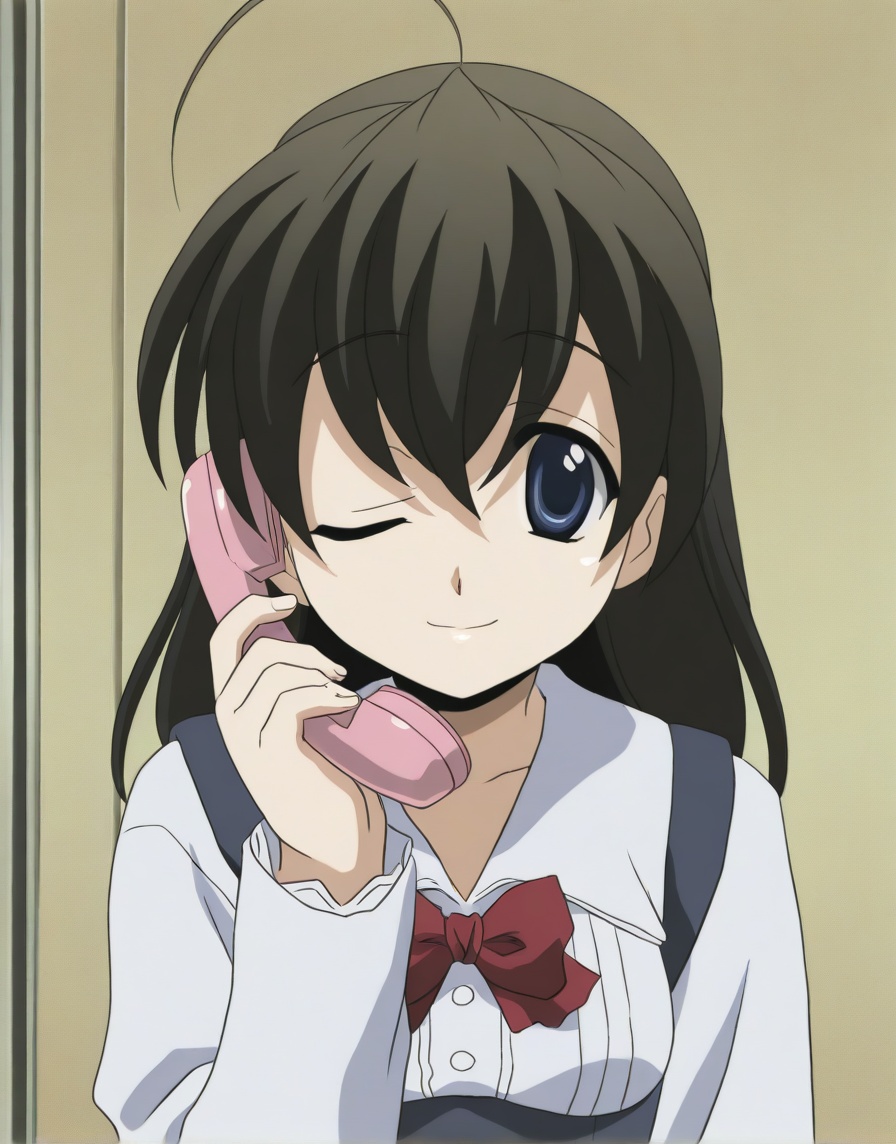 (anime coloring,  anime screenshot) SekaiSaionjiILXL,  1girl on Tensor.Art