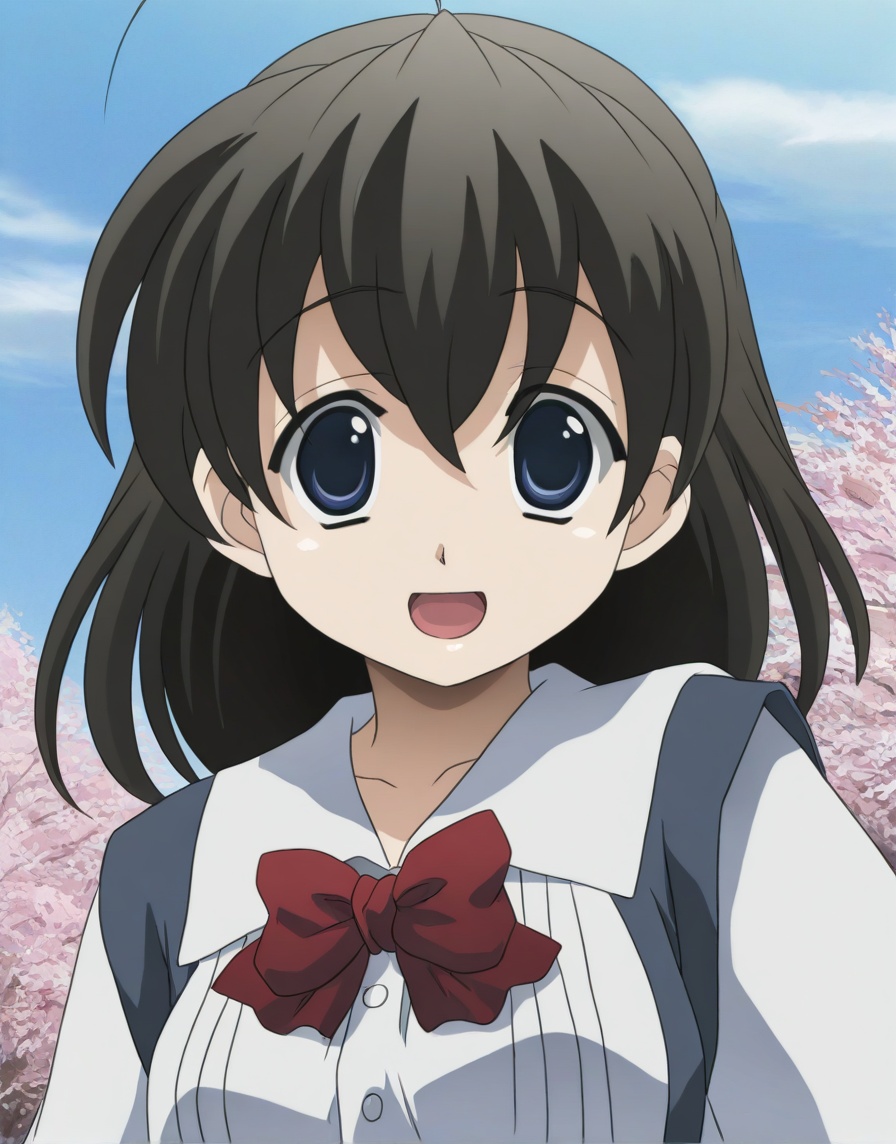 (anime coloring,  anime screenshot) SekaiSaionjiILXL,  1girl on Tensor.Art