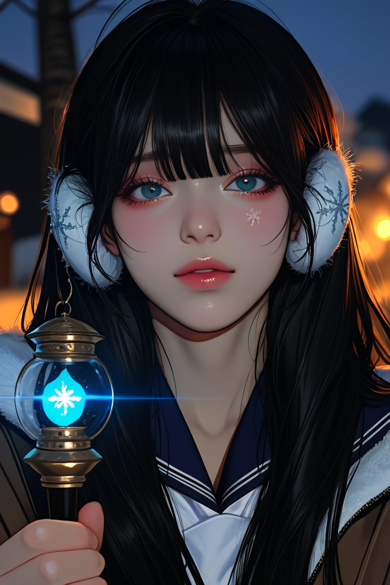 aegyo sal,  eyelashes,  1girl on Tensor.Art