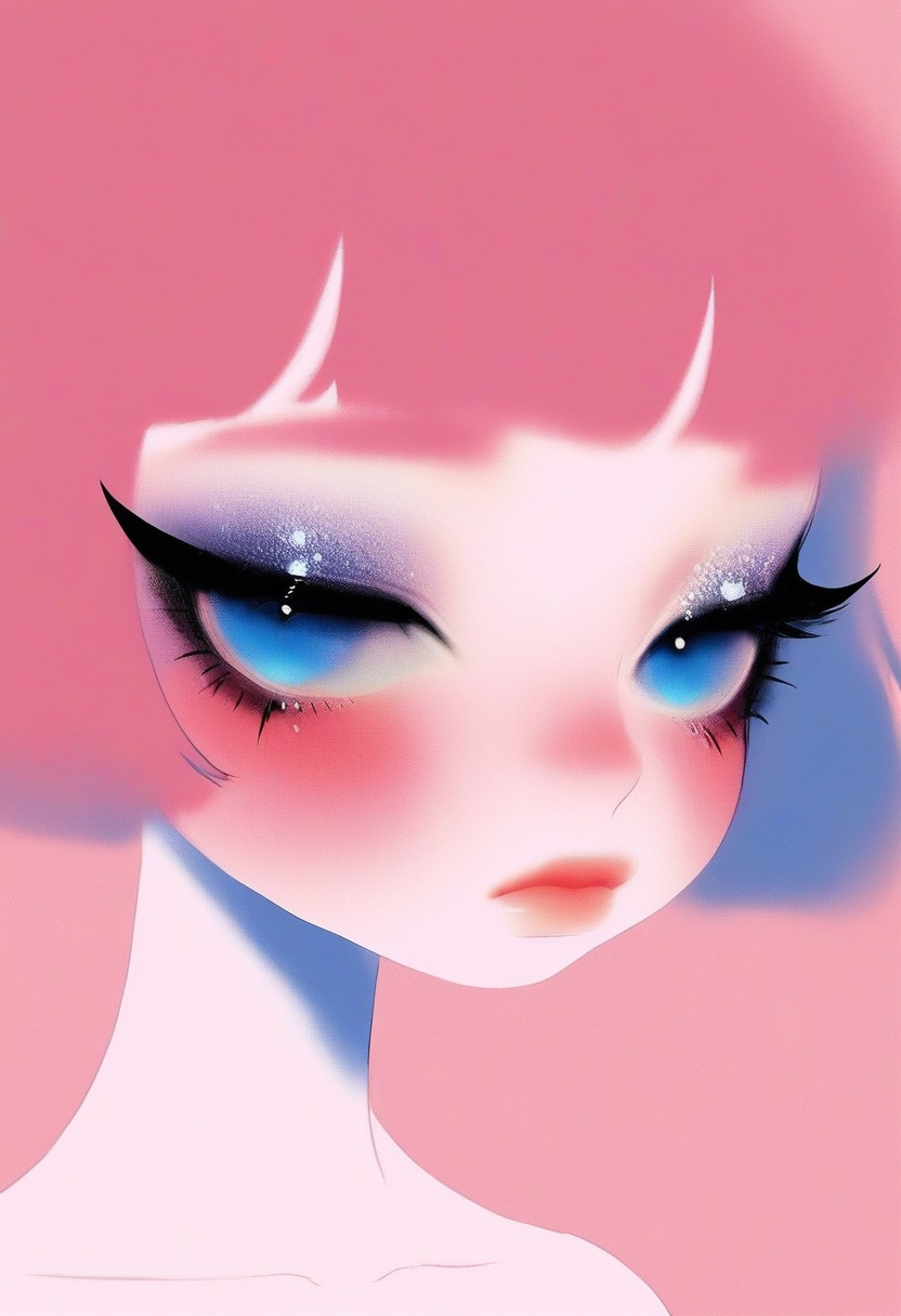 m1sty_illu,  painting \medium\,  solo on Tensor.Art