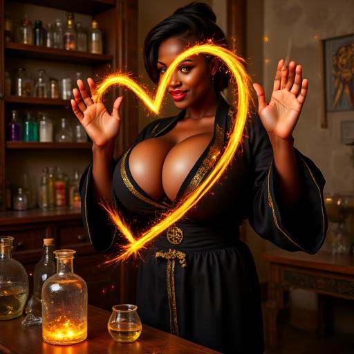 Tia. A magic spell summons a fiery Phoenix+++++. Gigantic breasts. the gorgeous,  cute,  stunning on Tensor.Art