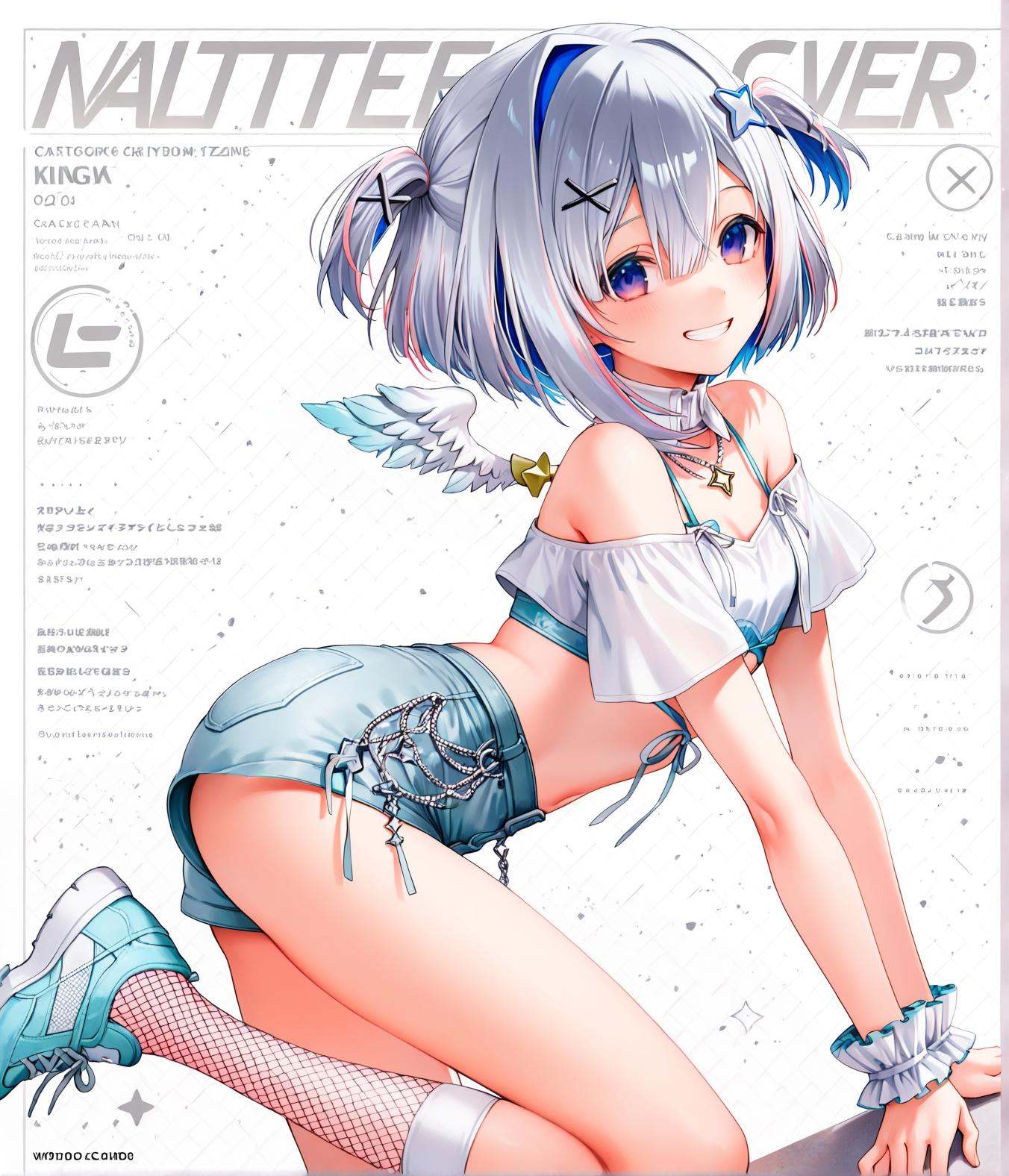 looking at viewer,  dynamic pose,  leg up on Tensor.Art
