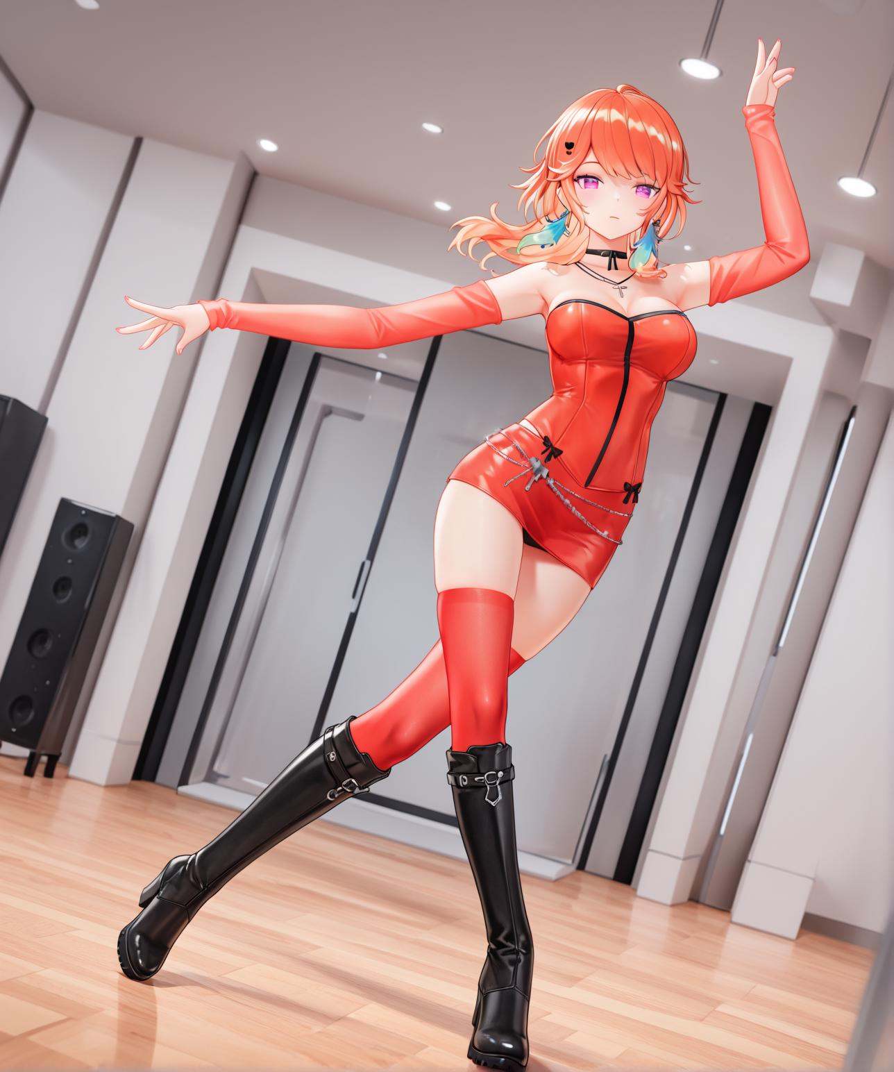 1girl,  looking at viewer,  full body on Tensor.Art