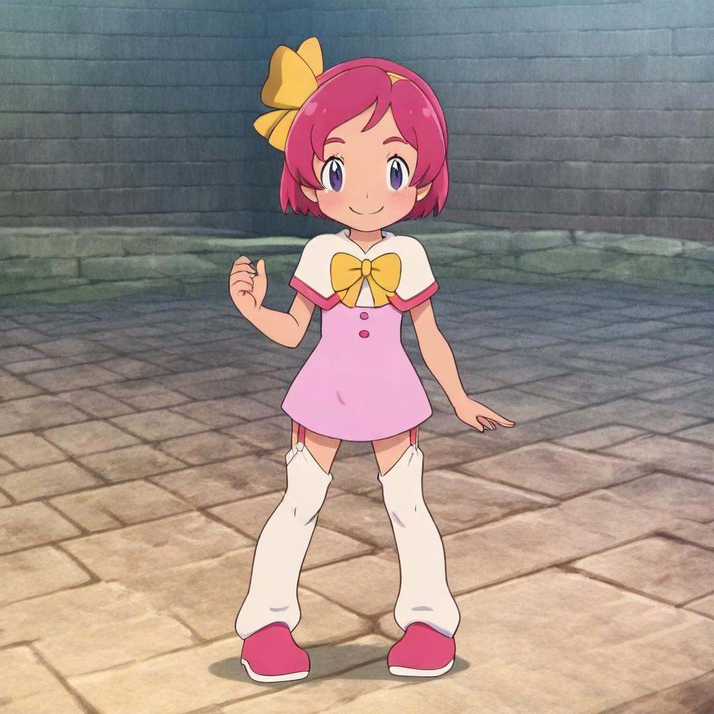 MargoNR,  1girl,  standing on Tensor.Art
