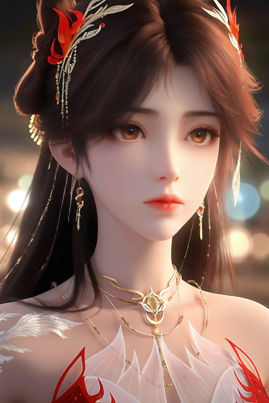 1girl,  solo,  long hair on Tensor.Art