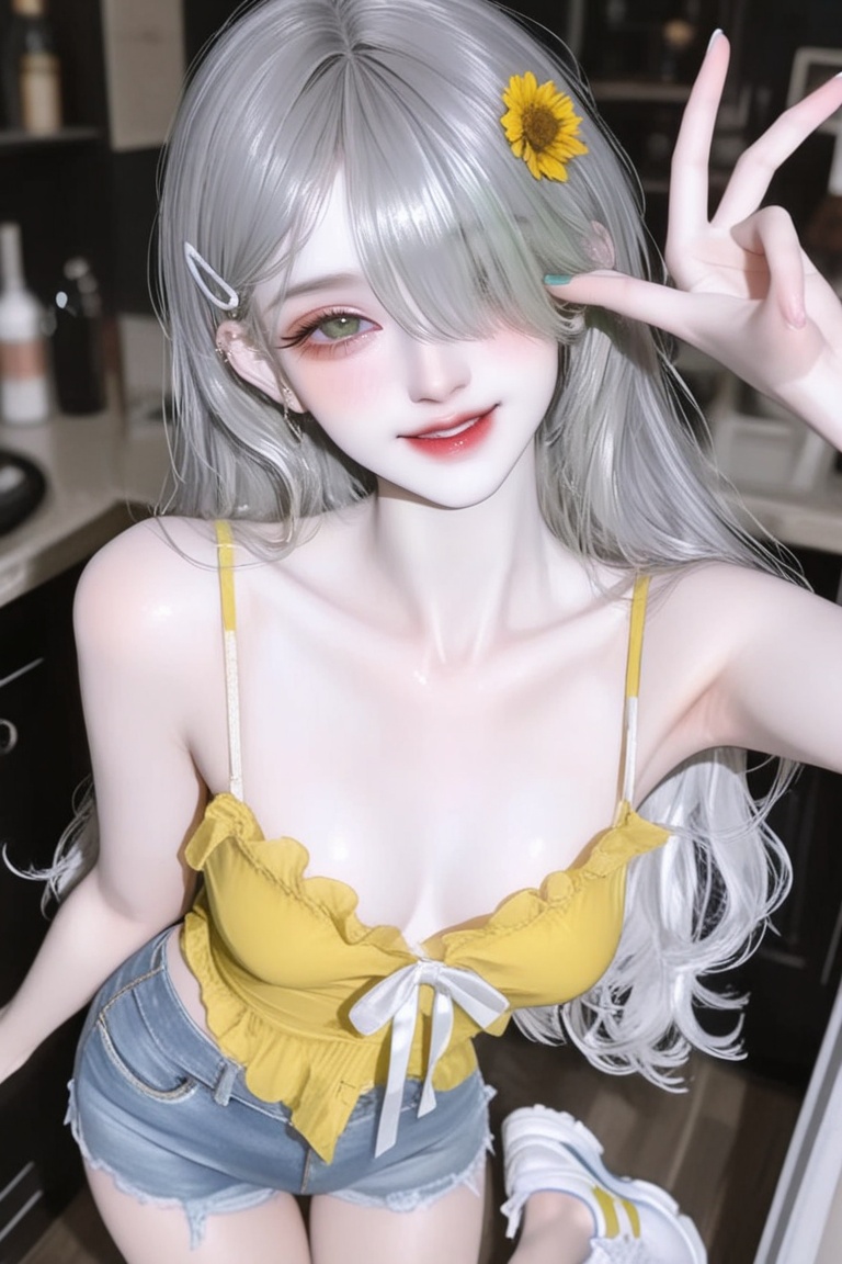 (((beautiful)))1 girl,  cute ,  small breasts on Tensor.Art