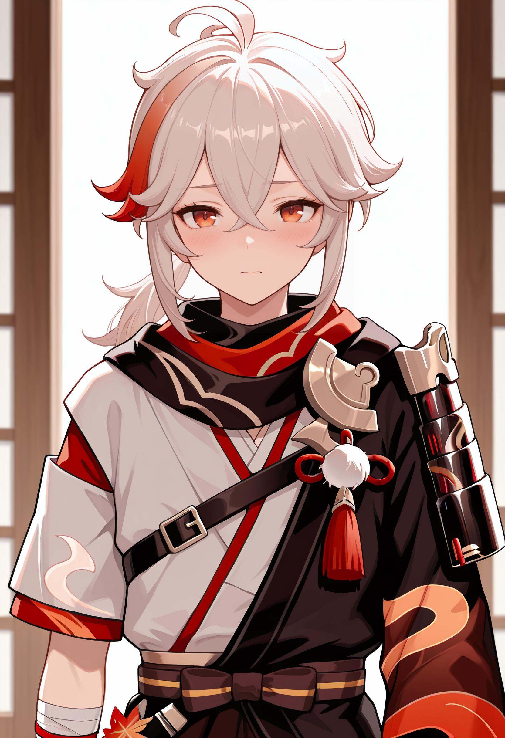 1boy,  kaedehara kazuha,  amazing quality on Tensor.Art