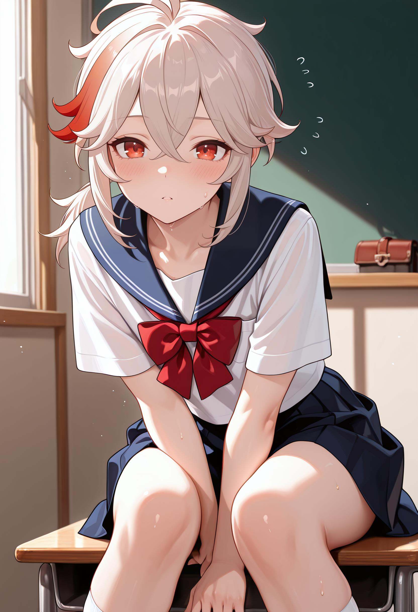 1boy,  kaedehara kazuha,  amazing quality on Tensor.Art