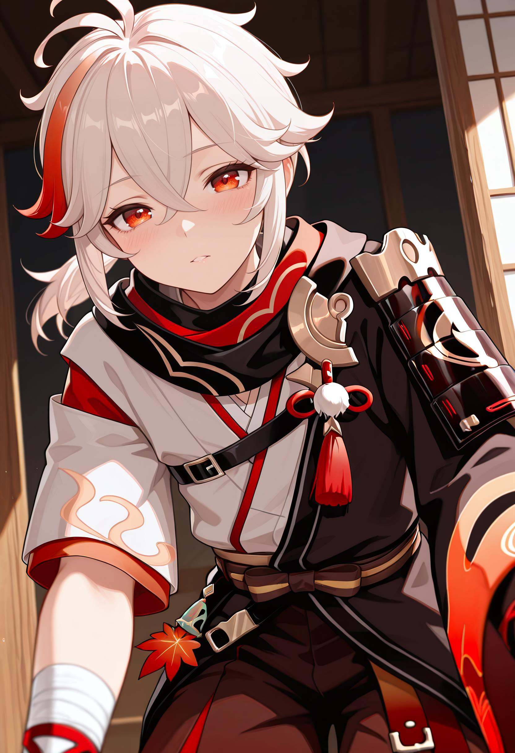 1boy,  kaedehara kazuha,  amazing quality on Tensor.Art